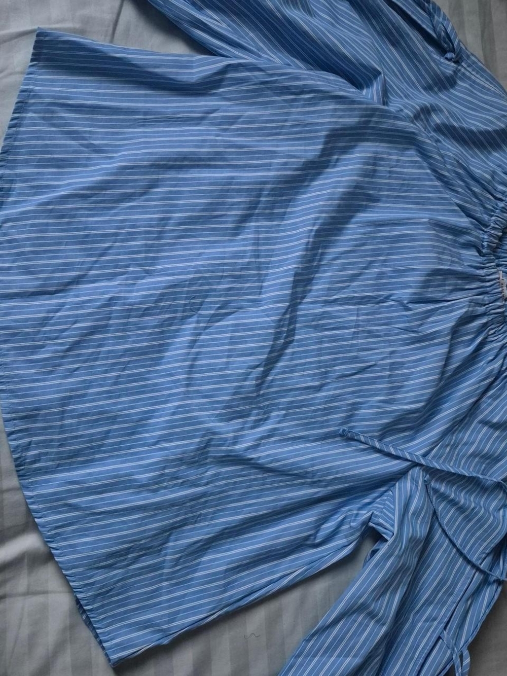 Blue Striped Women’s Skirt